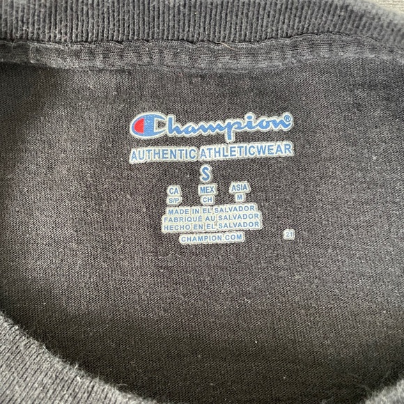 Champion Texas Longhorns T Shirt Mens S Black Orange NCAA College Tailgating Tee - Picture 3 of 8